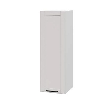 Шкаф верхний (премьер) ШВ 300Н Корпус: ЛДСП белый 16мм; фасад: фрезеровка Диада, МДФ лофт крем 16 мм