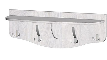 Вешалка настенная Анкор светлый