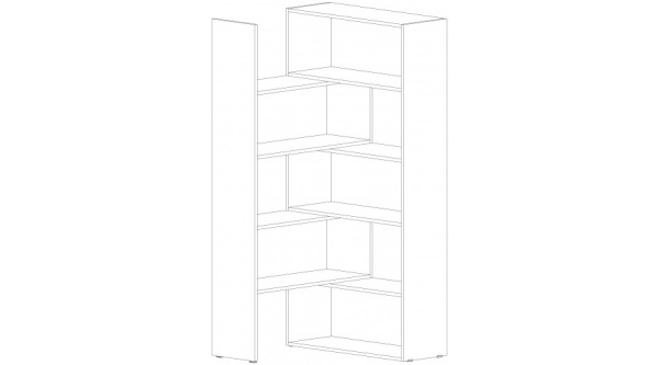 Бостон полка универсальная Анкор светлый