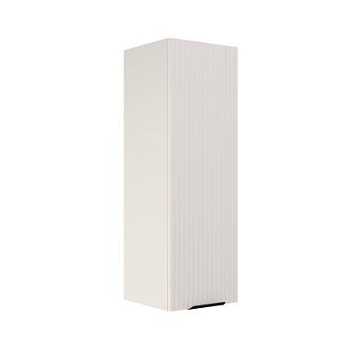 Шкаф верхний (премьер) ШВ 300Н Корпус: ЛДСП белый 16мм; фасад: фрезеровка Норд Line, МДФ софт даймонд 16 мм