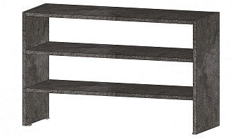 Секция для обуви Цемент темный