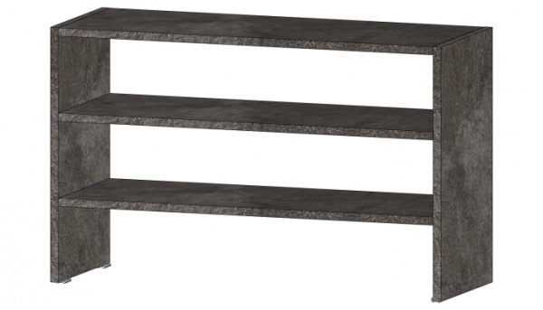 Секция для обуви Цемент темный