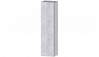 Даллас Пенал Цемент светлый