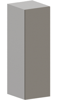 Шкаф верхний высокий ШВ 309 Стенли Теплый серый Шкаф верхний высокий ШВ 309 Стенли Теплый серый