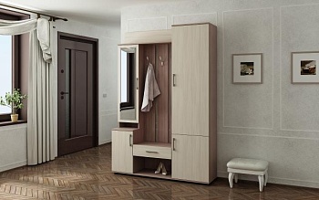 Прихожая Визит Ясень Шимо комбинированный