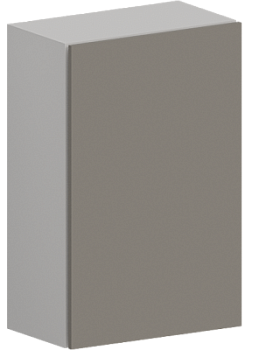 Шкаф верхний высокий 1-створчатый ШВ 609М Стенли Теплый серый Шкаф верхний высокий 1-створчатый ШВ 609М Стенли Теплый серый