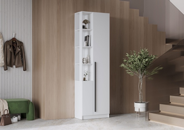 мс Берген ШК_П-650 белое дерево/белое дерево