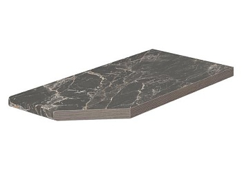 Столешница 0,3м (угол правый) Черный мрамор, 26мм Столешница 0,3м (угол правый) Черный мрамор, 26мм