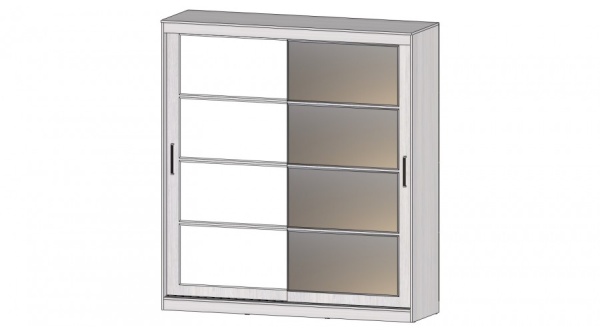 Шкаф купе Соната 2 м. Анкор светлый