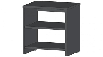 Элегант Тумба прикроватная Графит