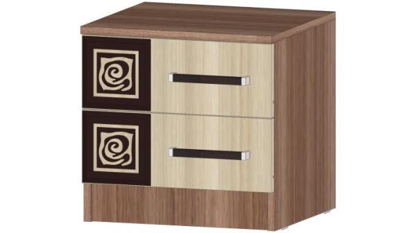 Тумба прикроватная Коста-Рика Ясень Шимо комбинированный Тумба прикроватная Коста-Рика Ясень Шимо комбинированный