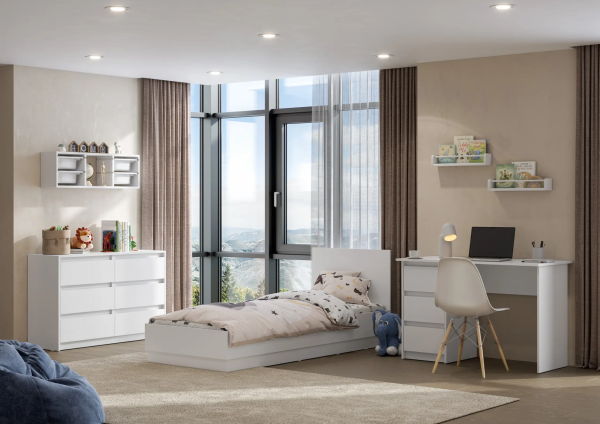 Модульная молодежная Айден Белый