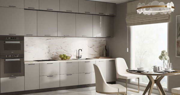 Модульная кухня Гарден Графит софт