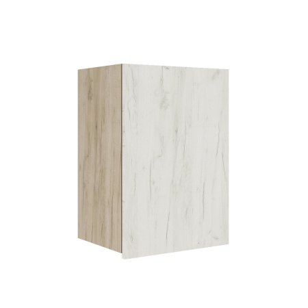 Шкаф верхний Аврора ШВ 400 Корпус: ЛДСП дуб крафт серый 16мм;, ЛДСП дуб крафт белый Шкаф верхний Аврора ШВ 400 Корпус: ЛДСП дуб крафт серый 16мм;, ЛДСП дуб крафт белый