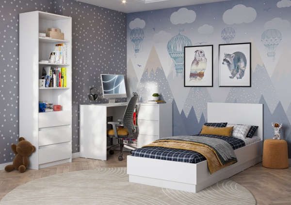 Модульная молодежная Айден Белый