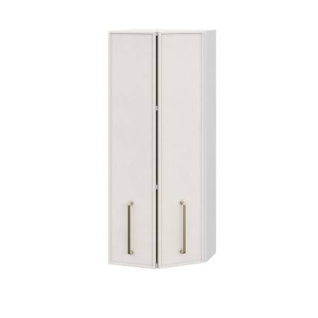 Шкаф верхний торцевой ШВТ 360Н Милена белый арт (МДФ 16мм МС София)