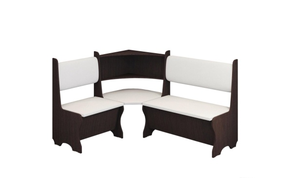 Угол кухонный Комфорт Венге / Белый