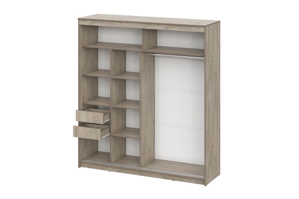 Шкаф-купе "ШКП 5" (2,0) Дуб Эндгрейн