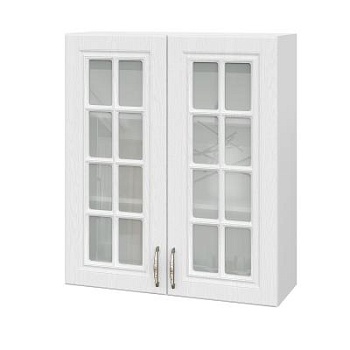 Шкаф верхний со стеклом (премьер) ШВС 800Н Лондон дуб сканди (МДФ 16мм МС София) Шкаф верхний со стеклом (премьер) ШВС 800Н Лондон дуб сканди (МДФ 16мм МС София)