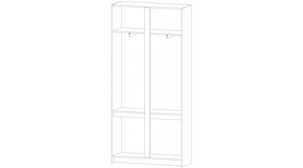 Бостон Шкаф ШК-02 Дуб вотан