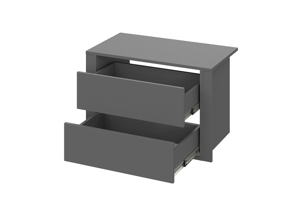 мс Берген ВН2Я (для ШК-1200/ШК-1600) серый графит/серый графит