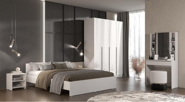 Модульная спальня Элегант Белый Модульная спальня Элегант Белый