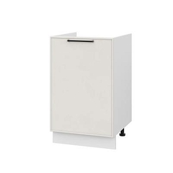 Шкаф нижний под мойку ШНМ 500 Либерти белый арт (МДФ 16мм МС София)