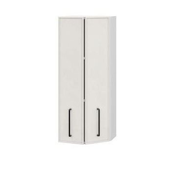 Шкаф верхний торцевой ШВТ 360Н Либерти белый арт (МДФ 16мм МС София)