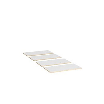 мс для спальни Ронда основание КР-080 ЛДСП белый