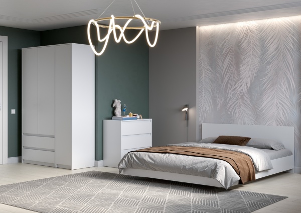 Модульная спальня Айден Белый