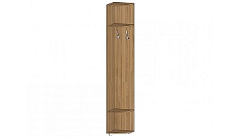 Вешалка угловая Инфинити Дуб вотан / Белый