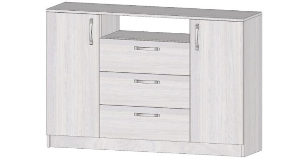 Комод большой Диана Анкор светлый