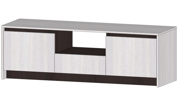 Бостон Тумба ТВ Анкор светлый / Венге