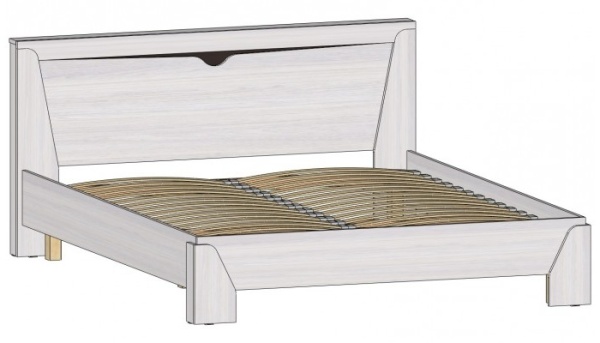 Кровать Регина 1600 Анкор светлый