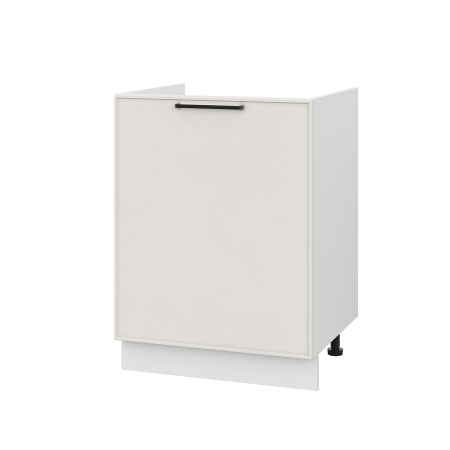 Шкаф нижний под мойку ШНМ 600-1 Либерти белый арт (МДФ 16мм МС София)