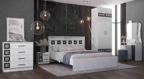 Модульная спальня Коста-Рика Анкор светлый