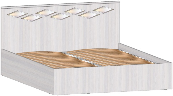 Кровать с подъёмный механизмом Диана 1600 Анкор светлый