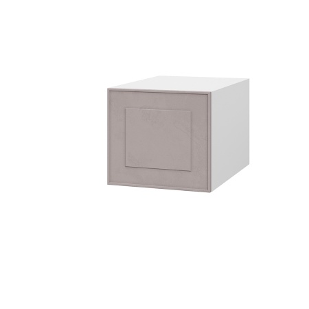 Шкаф верхний  антресоль ШВА 400 Милена макиато (МДФ 16мм МС София)