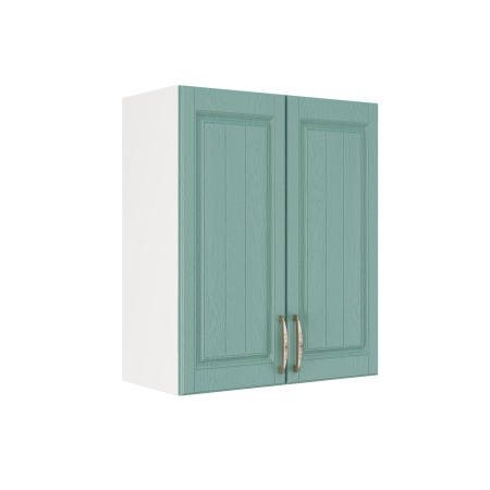 Шкаф верхний ШВ 600 Корпус: ЛДСП белый 16мм; фасад: фрезеровка Лондон, МДФ дуб изумруд 16мм Шкаф верхний ШВ 600 Корпус: ЛДСП белый 16мм; фасад: фрезеровка Лондон, МДФ дуб изумруд 16мм