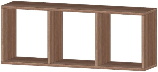 Полка Альфа Ясень Шимо тёмный