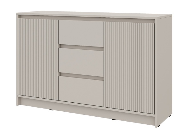 МИРЕН Комод КМ-003 Корпус - Кашемир 5981 BS  Фасад МДФ - матовая Моно керамика
