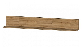 Даллас Полка ПЛ-02 Дуб вотан / Цемент темный