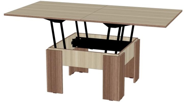 Стол трансформер Ясень Шимо комбинированный Стол трансформер Ясень Шимо комбинированный