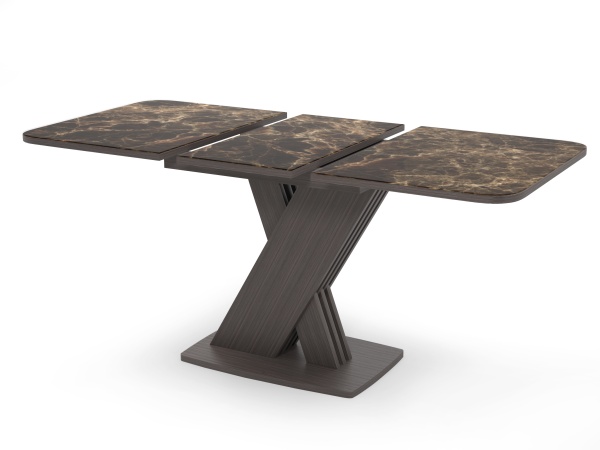 Стол Неаполь раздвижной В1, фотопечать (1100*700*400) Мрамор коричневый / венге / венге / венге Стол Неаполь раздвижной В1, фотопечать (1100*700*400) Мрамор коричневый / венге / венге / венге