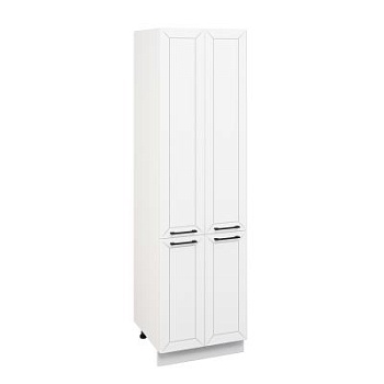 Пенал П2 600 Корпус: ЛДСП белый 16мм; фасад: фрезеровка Кельн, МДФ софт даймонд 16мм Пенал П2 600 Корпус: ЛДСП белый 16мм; фасад: фрезеровка Кельн, МДФ софт даймонд 16мм