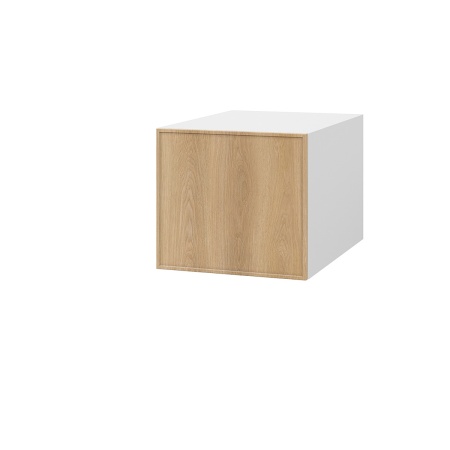 Шкаф верхний  антресоль ШВА 400 Либерти орех светлый (МДФ 16мм МС София)