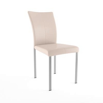 Стул Герцог бежевый Connect 05 / Хром