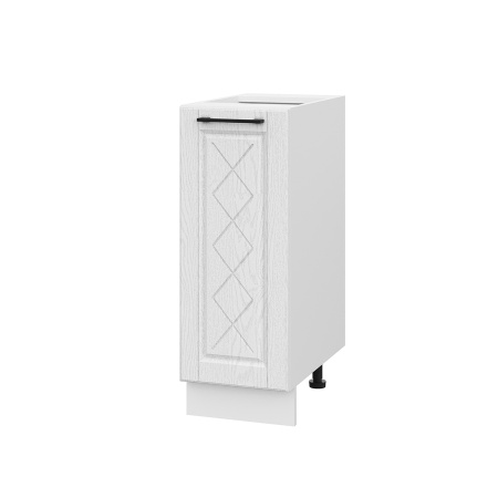 Шкаф нижний ШН 300 Барселона белый массив (МДФ 16мм МС София)