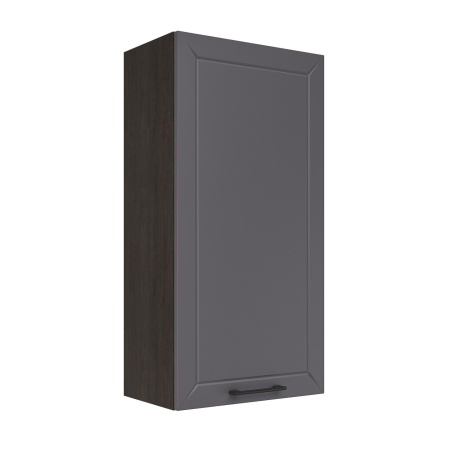 Шкаф верхний (премьер) ШВ 450Н Корпус: ЛДСП венге 16мм; фасад: фрезеровка Кельн, МДФ софт смок 16мм Шкаф верхний (премьер) ШВ 450Н Корпус: ЛДСП венге 16мм; фасад: фрезеровка Кельн, МДФ софт смок 16мм