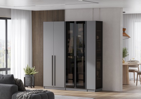 мс Берген ПТС-300 серый графит/софт черный